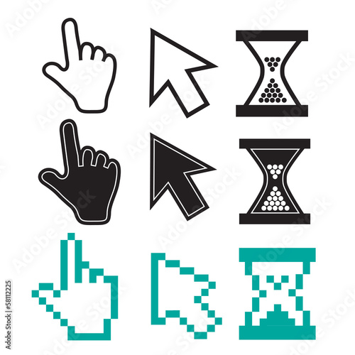 cursors icons