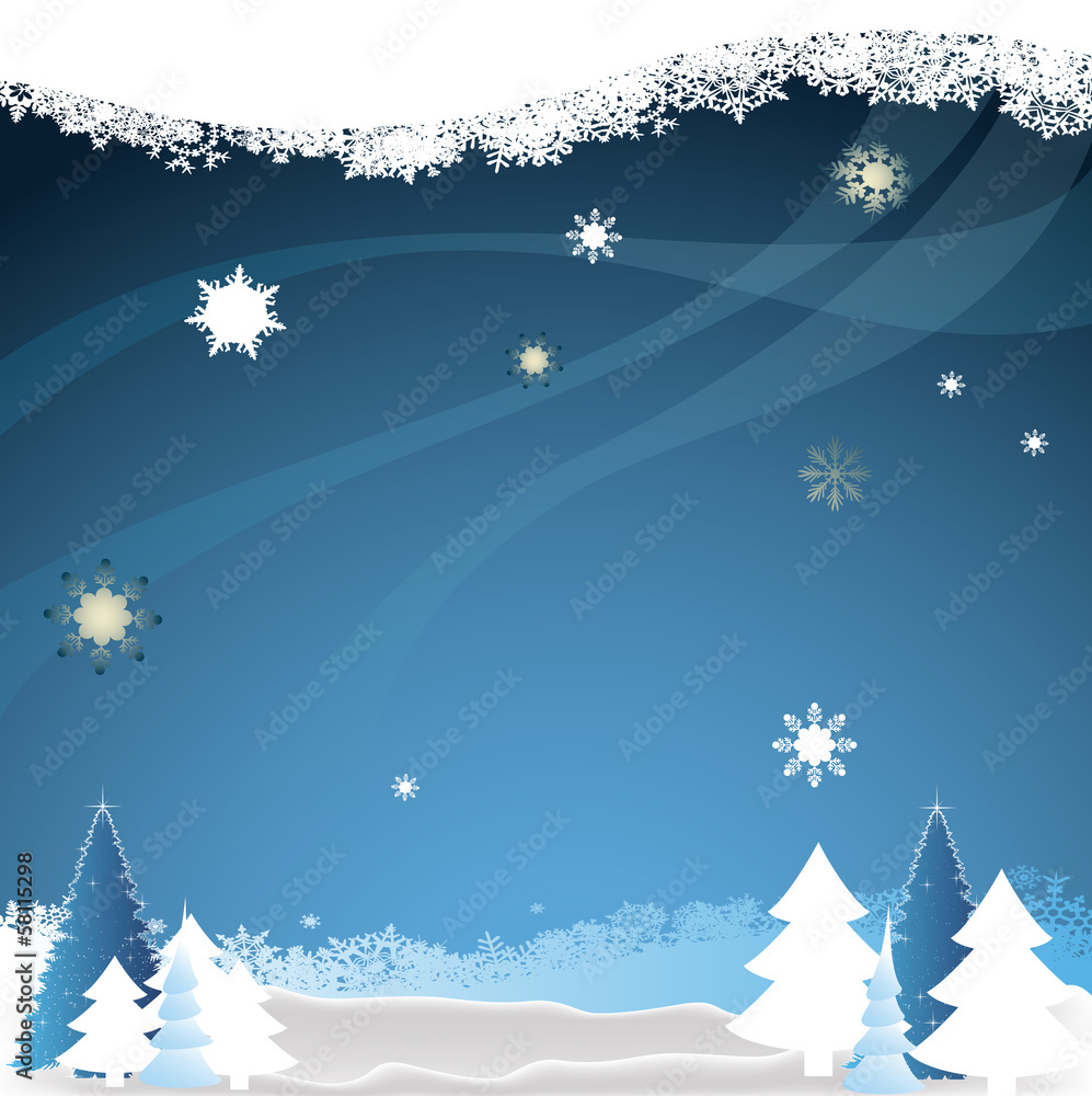 Christmas and New year greeting card on the background Christmas and New year greeting card on the background