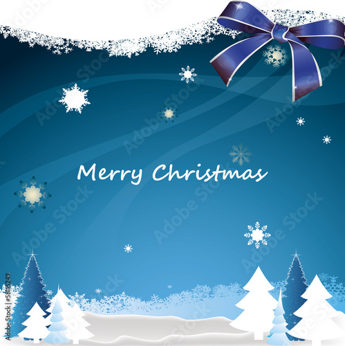 Christmas and New year greeting card on the background