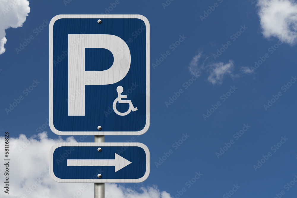 Handicap Parking Sign