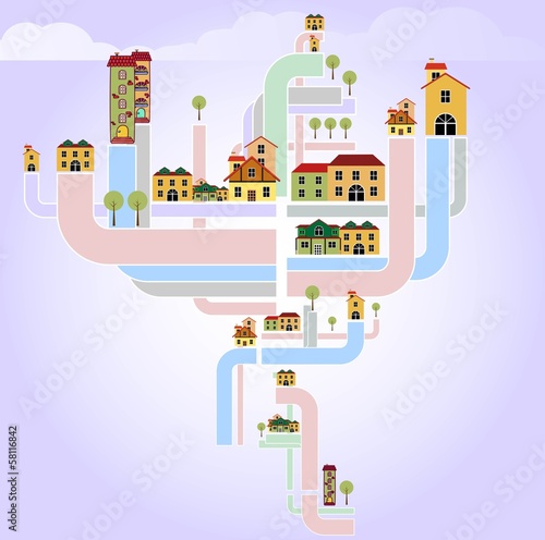 House vector design.