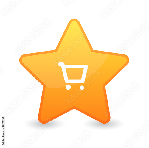 Star with icon