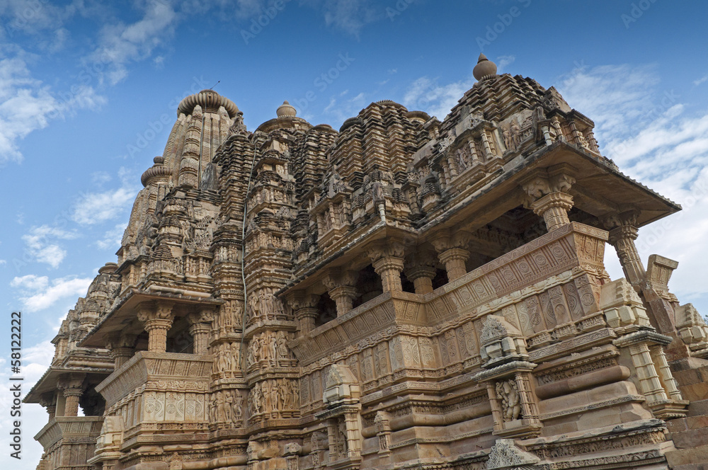 Vishvanatha Temple, Khajuraho, India - UNESCO heritage site.