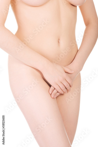 Sexy female naked body.