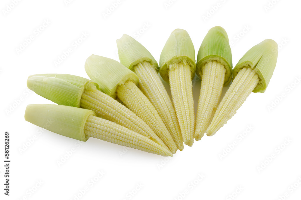 Young small corn Young small corn