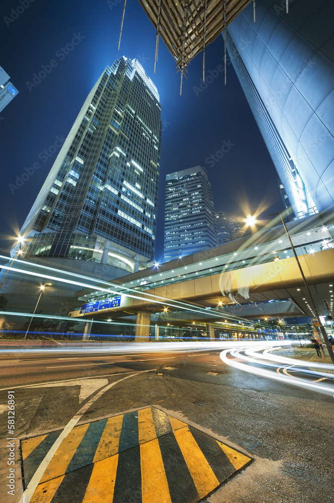 Hong Kong City at night Hong Kong City at night
