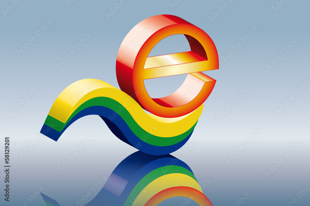 Obraz premium Energie Logo