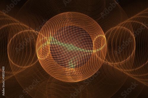 Background circle fon