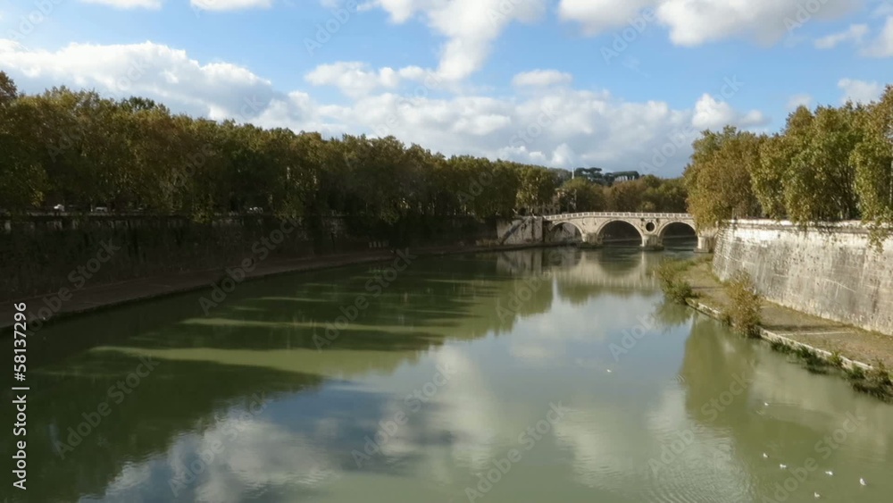 ponte Sisto bridge in Rome, Italy ponte Sisto bridge in Rome, Italy