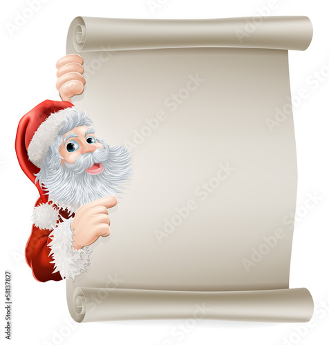 Santa Christmas Poster