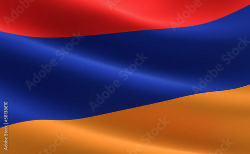 Bilde på lerret Armenian flag