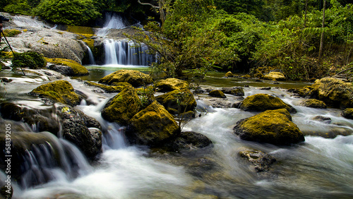 Waterfall in LangSon, Vietnam