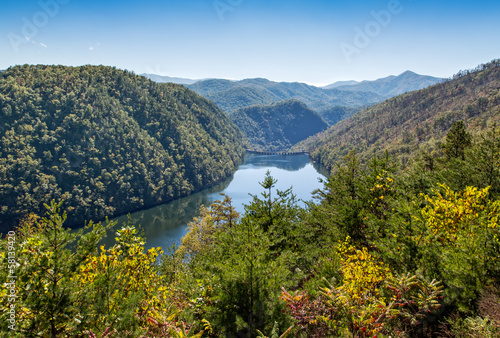 Behind the Fugitive Dam