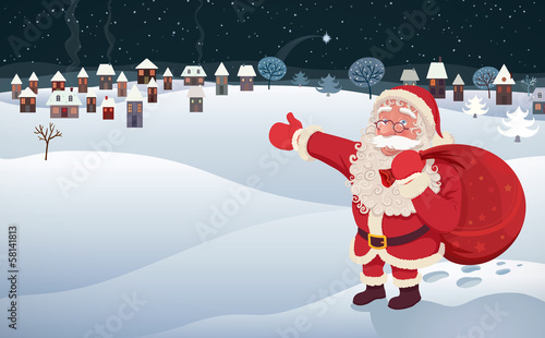Santa Claus Arrival