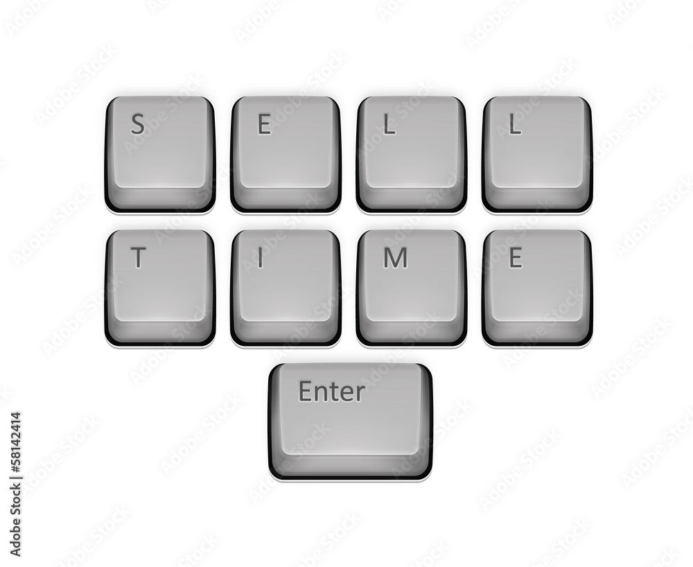 Phrase Sell Time on keyboard and enter key. Phrase Sell Time on keyboard and enter key.