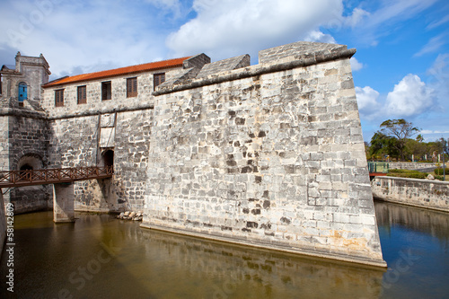 Cuba. Old Havana. Castillo de la Real Fuerza..