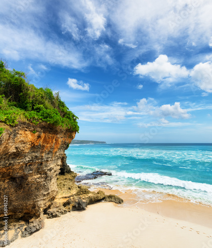 Coast of Bali Island  Indonesia