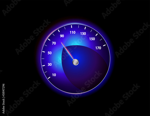 Vector speedometer