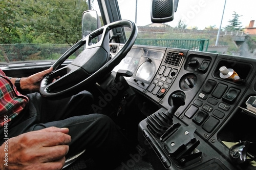 truck driving