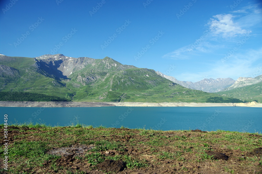 lac du mont cenis-savoie-france