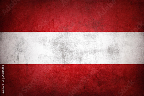 Grunge Austria flag #58149889