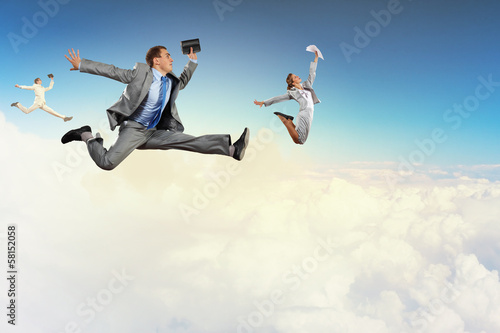 Wallpaper Mural Successful business people Torontodigital.ca