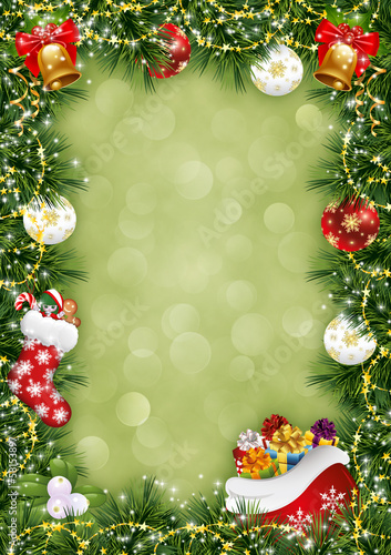 Christmas background photo