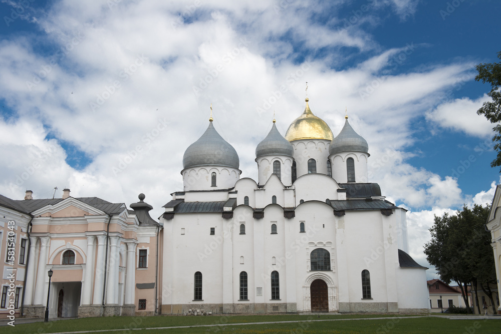 Sant Sophia Cathedral in Novgorod, Russia