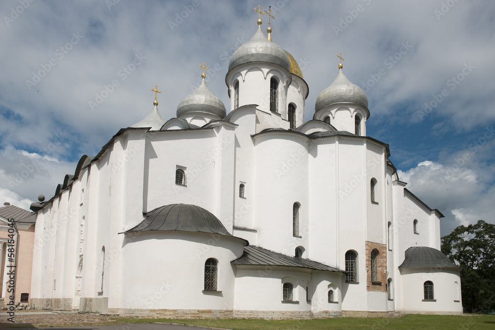 Sant Sophia Cathedral in Novgorod, Russia