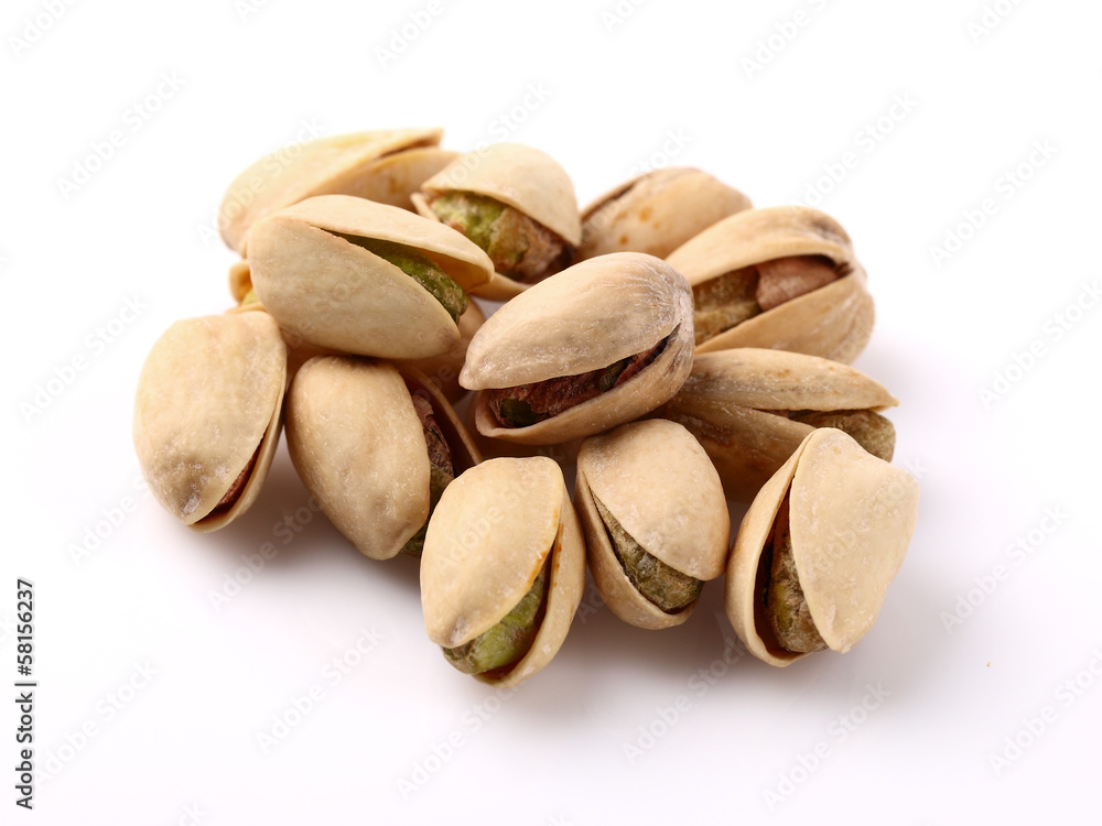 Pistachios in closeup Pistachios in closeup