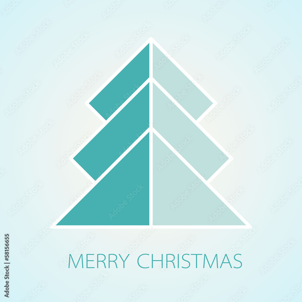 Fototapeta premium Christmas card concept.