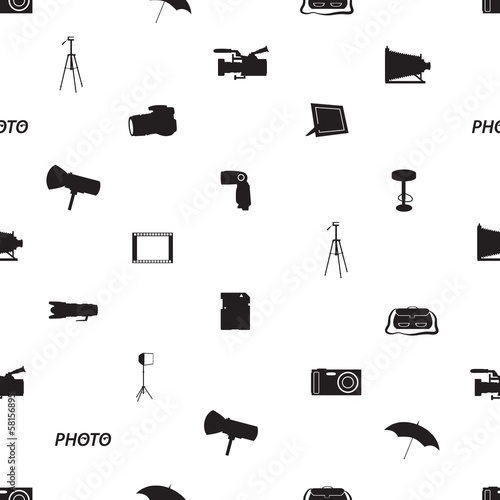 photographic icon pattern eps10