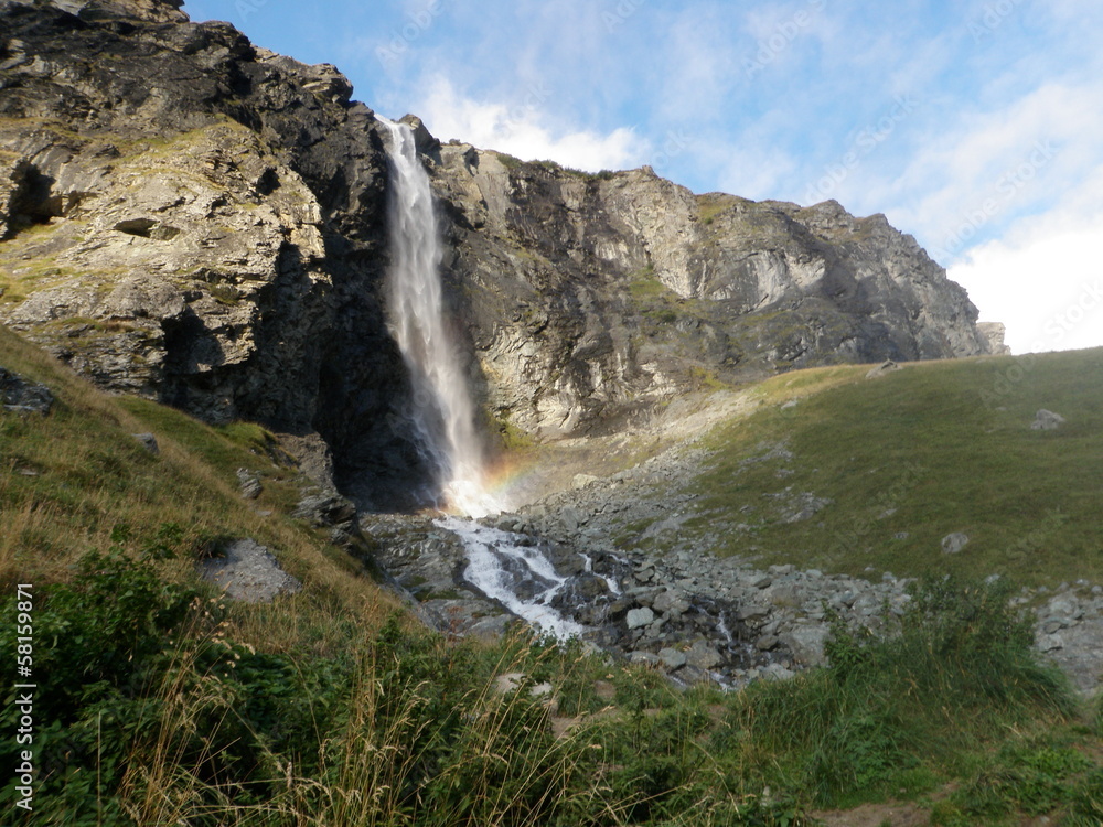 Obraz premium Cascade Savoyarde #1 (Peisey)