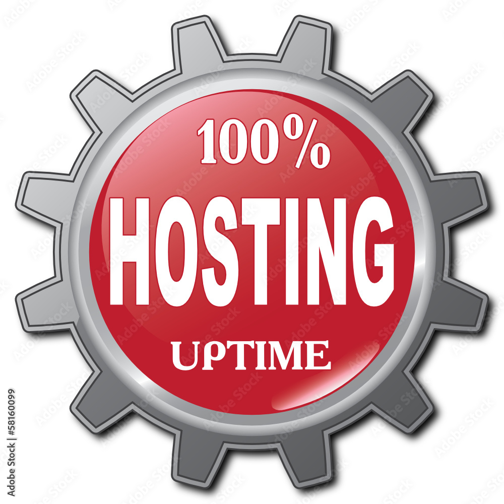100% HOSTING UPTIME ICON 100% HOSTING UPTIME ICON