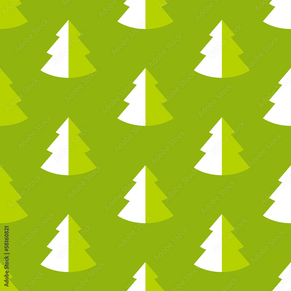 Seamless pattern with fir. Seamless pattern with fir.
