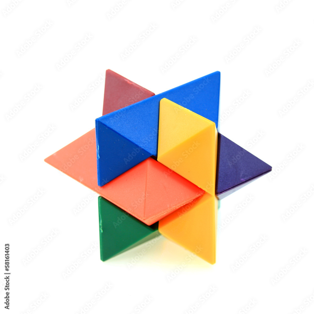 Colorful plastic toy puzzle Colorful plastic toy puzzle