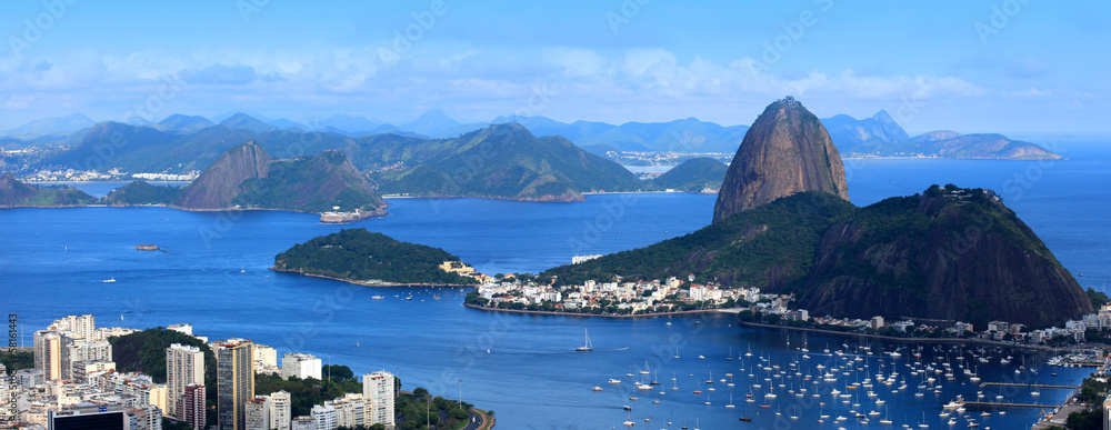 Fototapeta premium Rio De Janeiro, Brazil landscape
