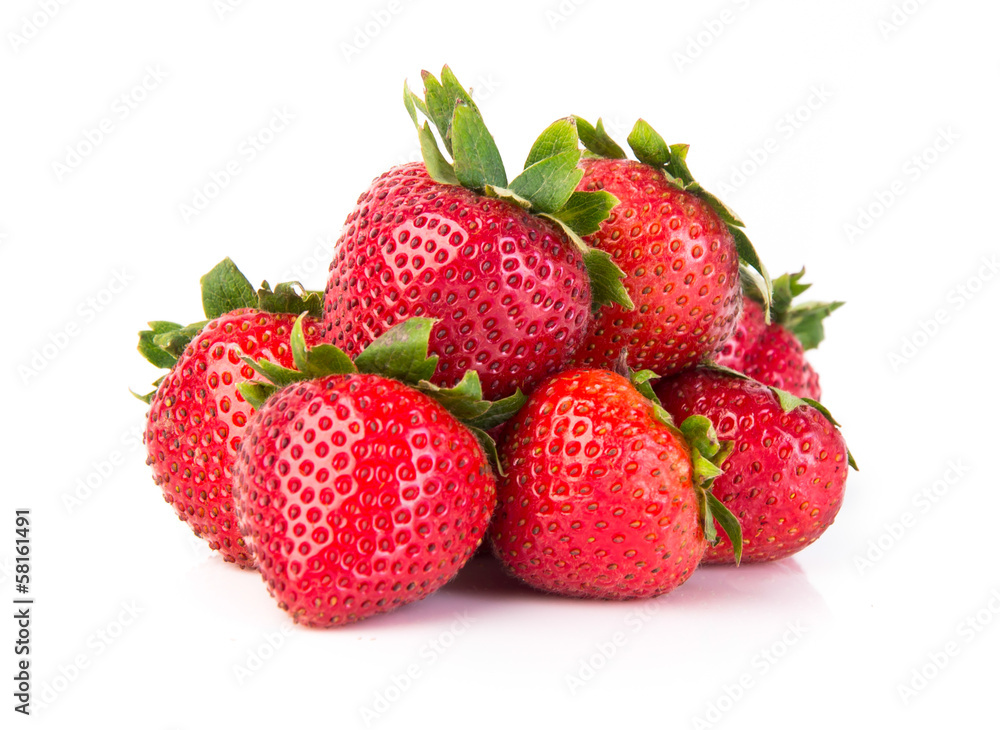 Fresh strawberries on background Fresh strawberries on background
