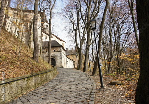 Фотография Road to gateway of Orava castle, Slovakia