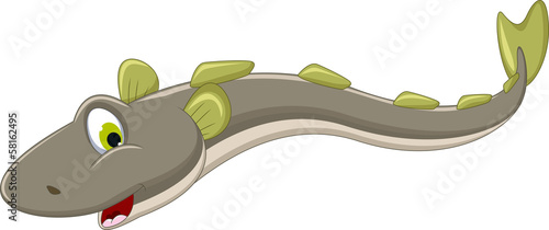 Electric eel cartoon