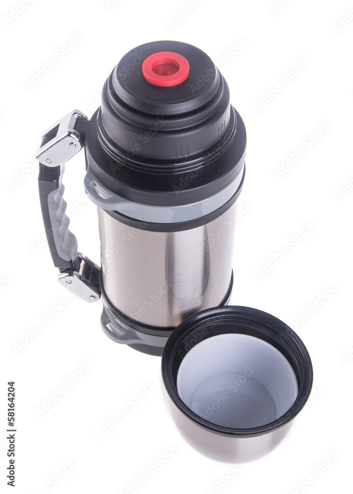 Thermo, Thermo flask on background. Thermo, Thermo flask on background.