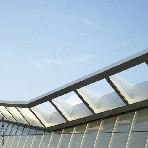 Modern architectural awning