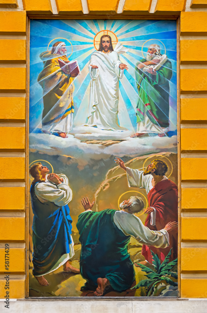 Fototapeta premium Descent of Holy Spirit on Apostles