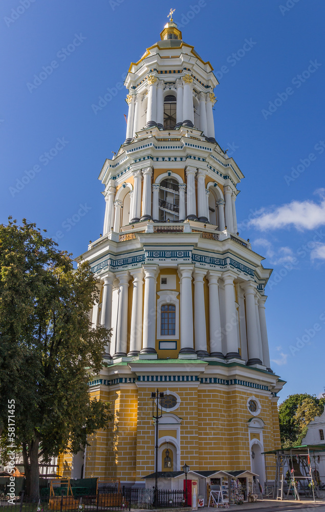 Belfry of the Pechersk Lavra in Kiev