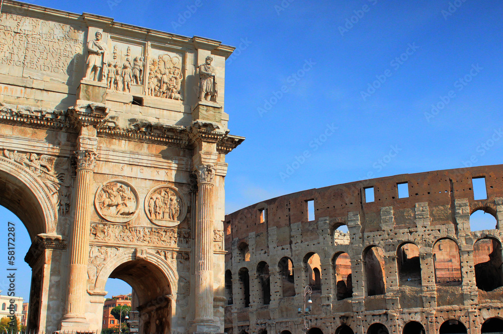 Arco di Settimo Severo Forum Romanum Roma