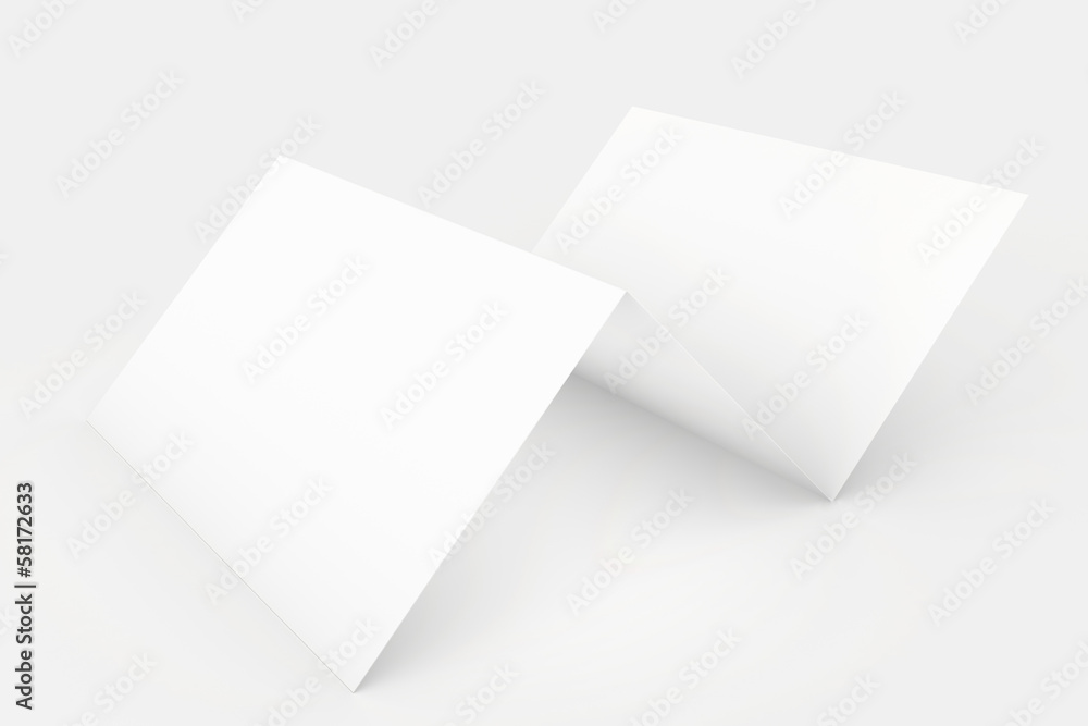 blank white paper on white background blank white paper on white background