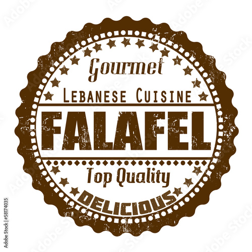 Falafel stamp