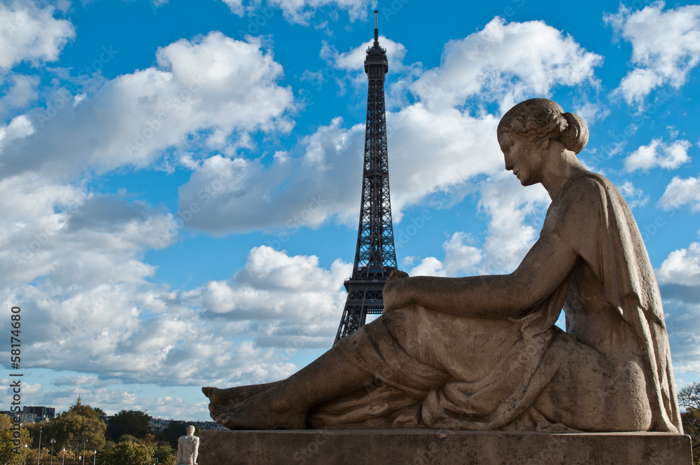 Fototapeta premium trocadéro à Paris