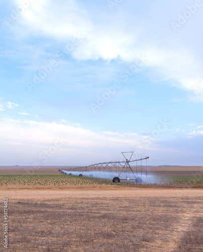 large systems for field irrigation