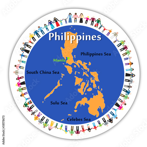 Symbol of charitable action for Philippines